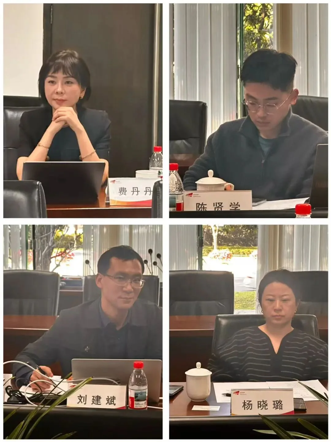 费丹丹及研究院代表参加调研交流